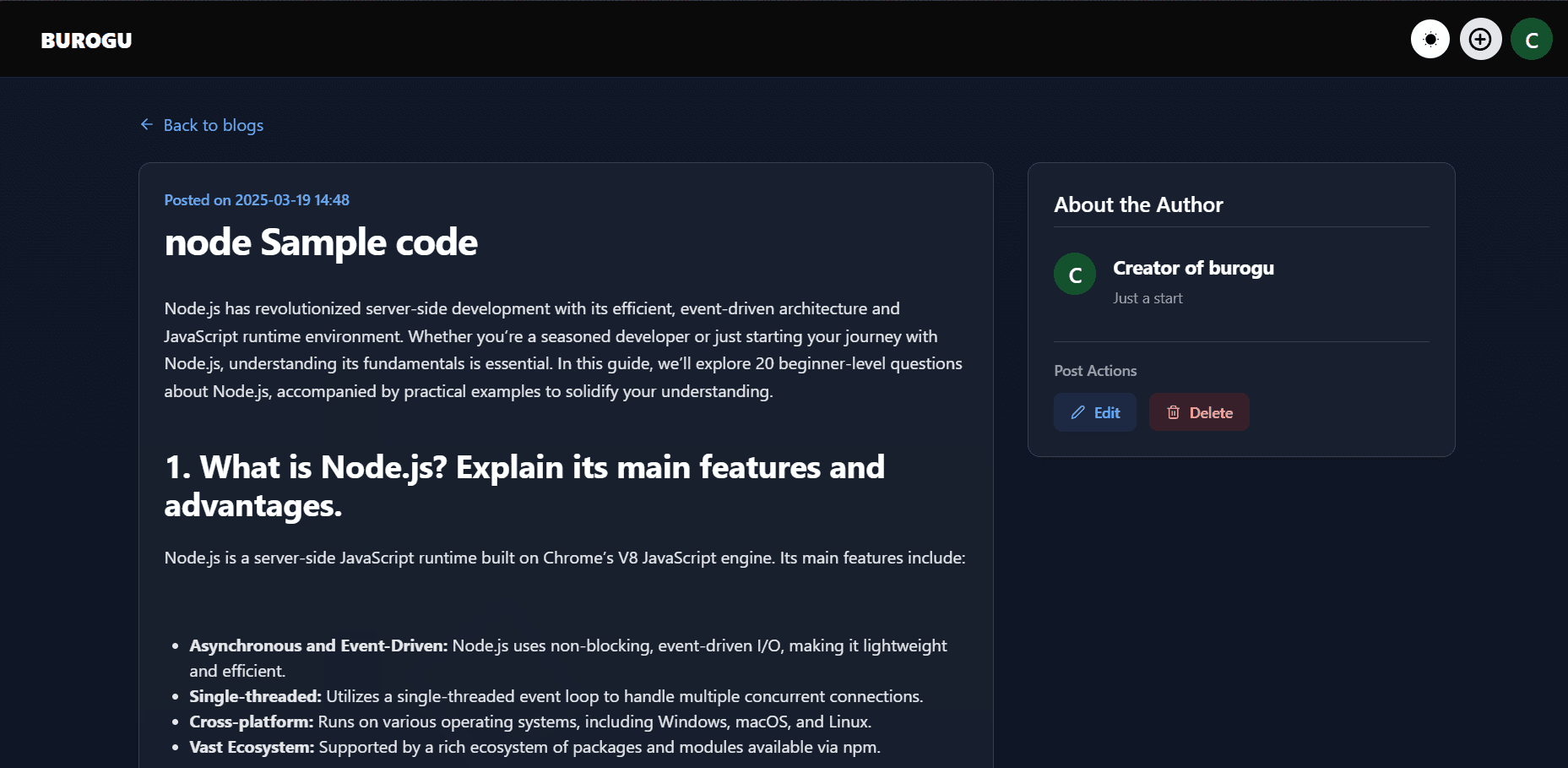 Dashboard style preview